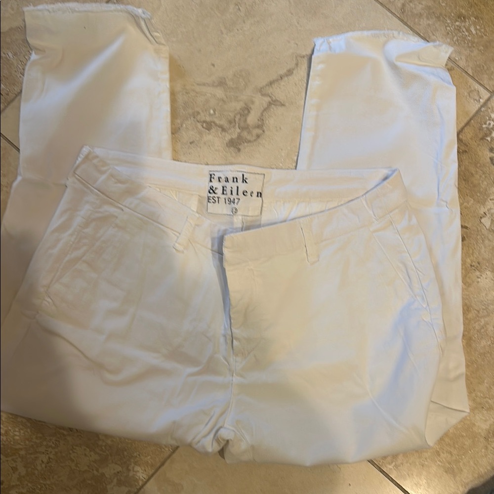 Frank & Eileen Women's White Jeans